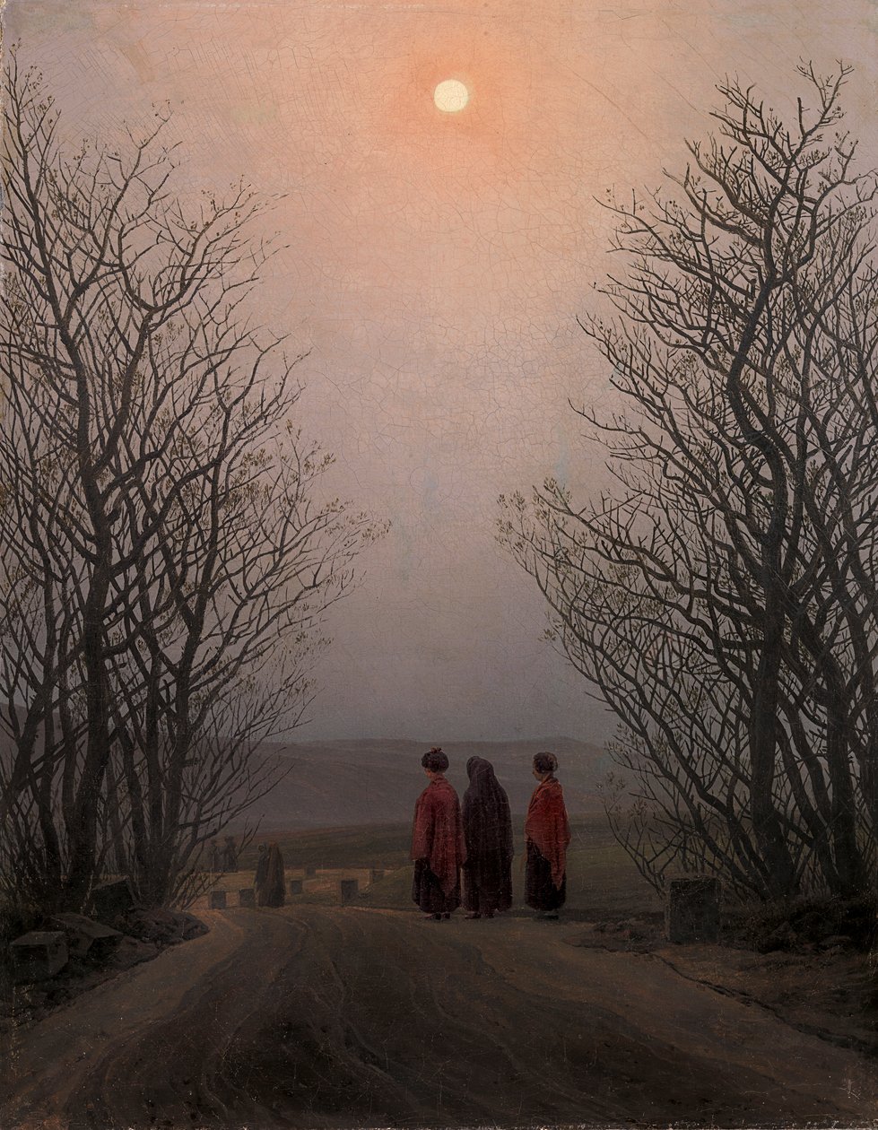Velikonoční ráno od Caspar David Friedrich