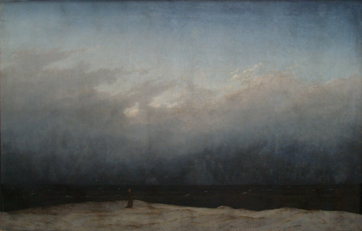 Německy: Der Mönch am Meer Mnich u moře od Caspar David Friedrich