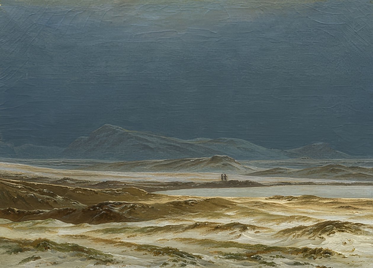 Severská krajina na jaře. Kolem roku 1825 od Caspar David Friedrich