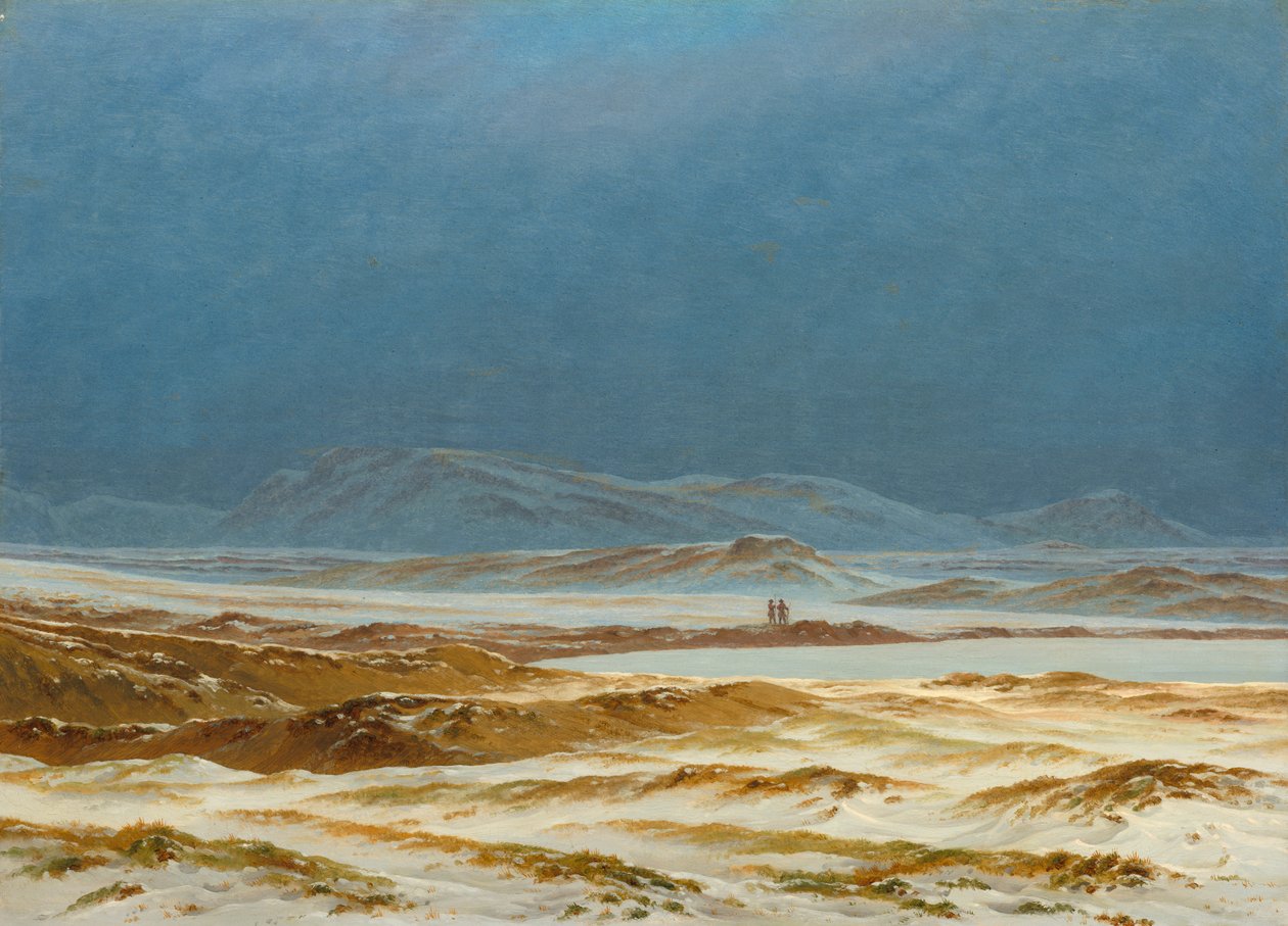 Severní krajina, jaro od Caspar David Friedrich