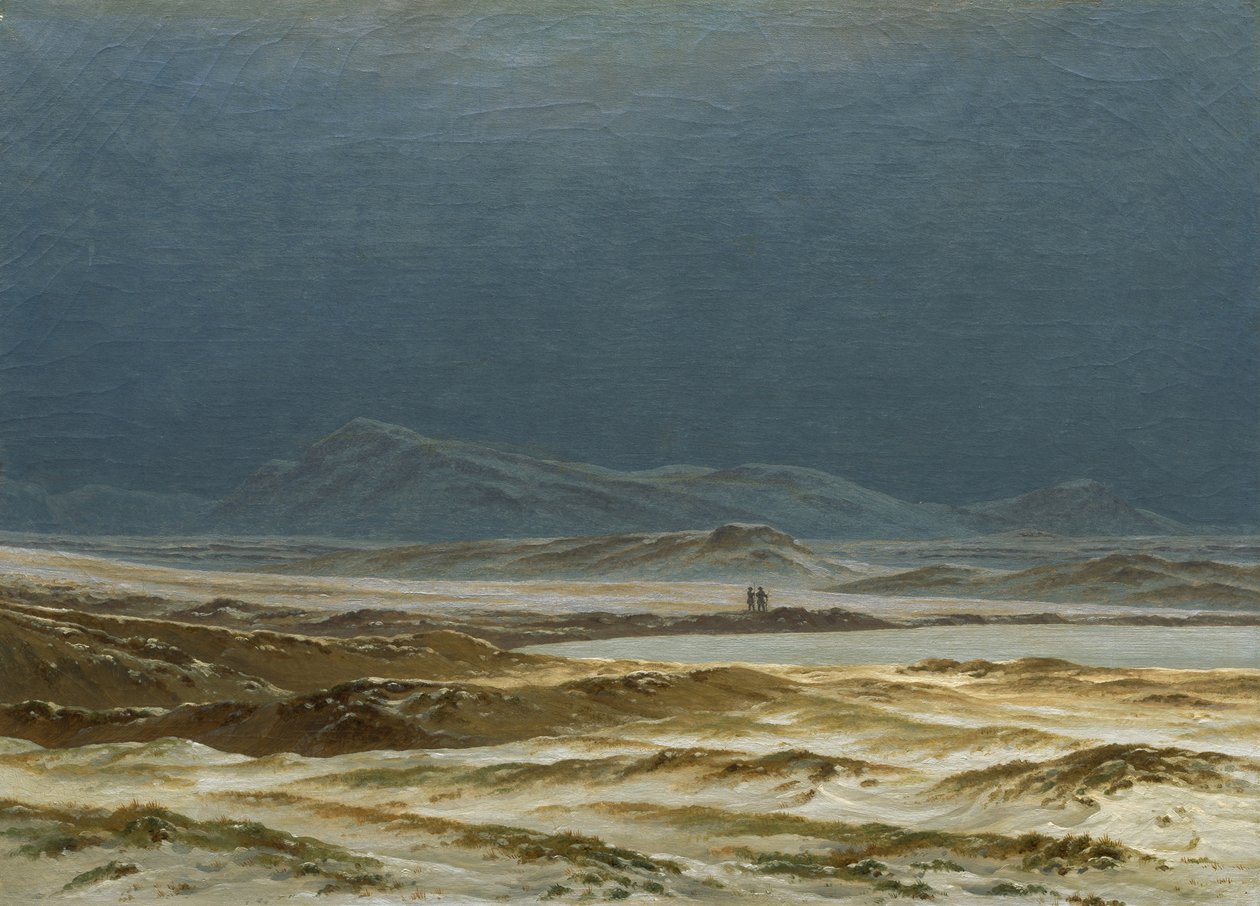 Severní krajina, jaro, asi 1825 od Caspar David Friedrich