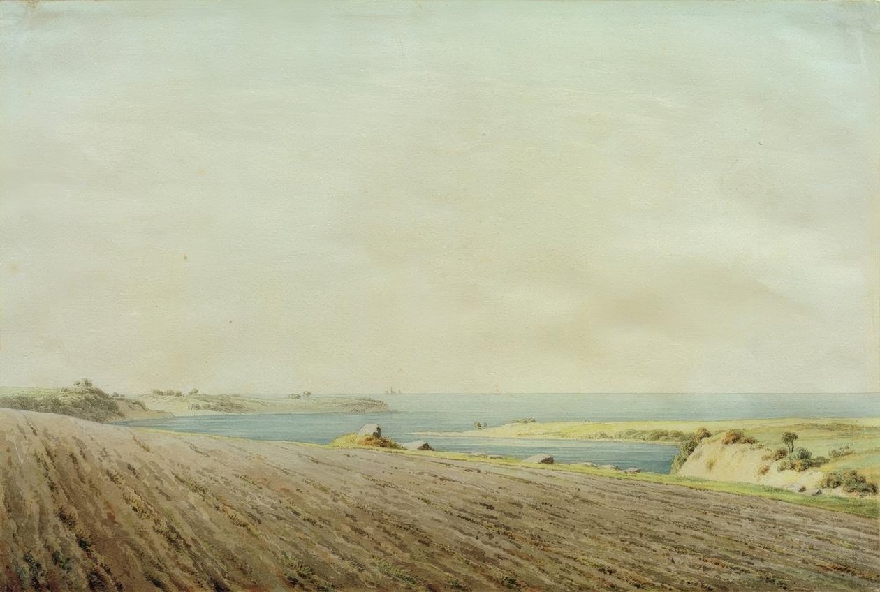 Baltské moře poblíž Rujány od Caspar David Friedrich