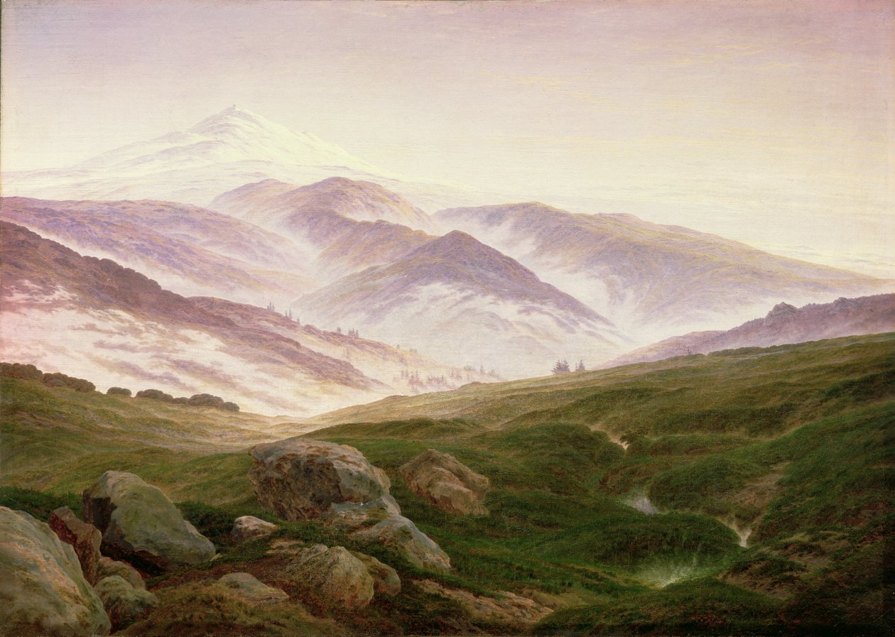 Reisenberg, Hory obrů od Caspar David Friedrich