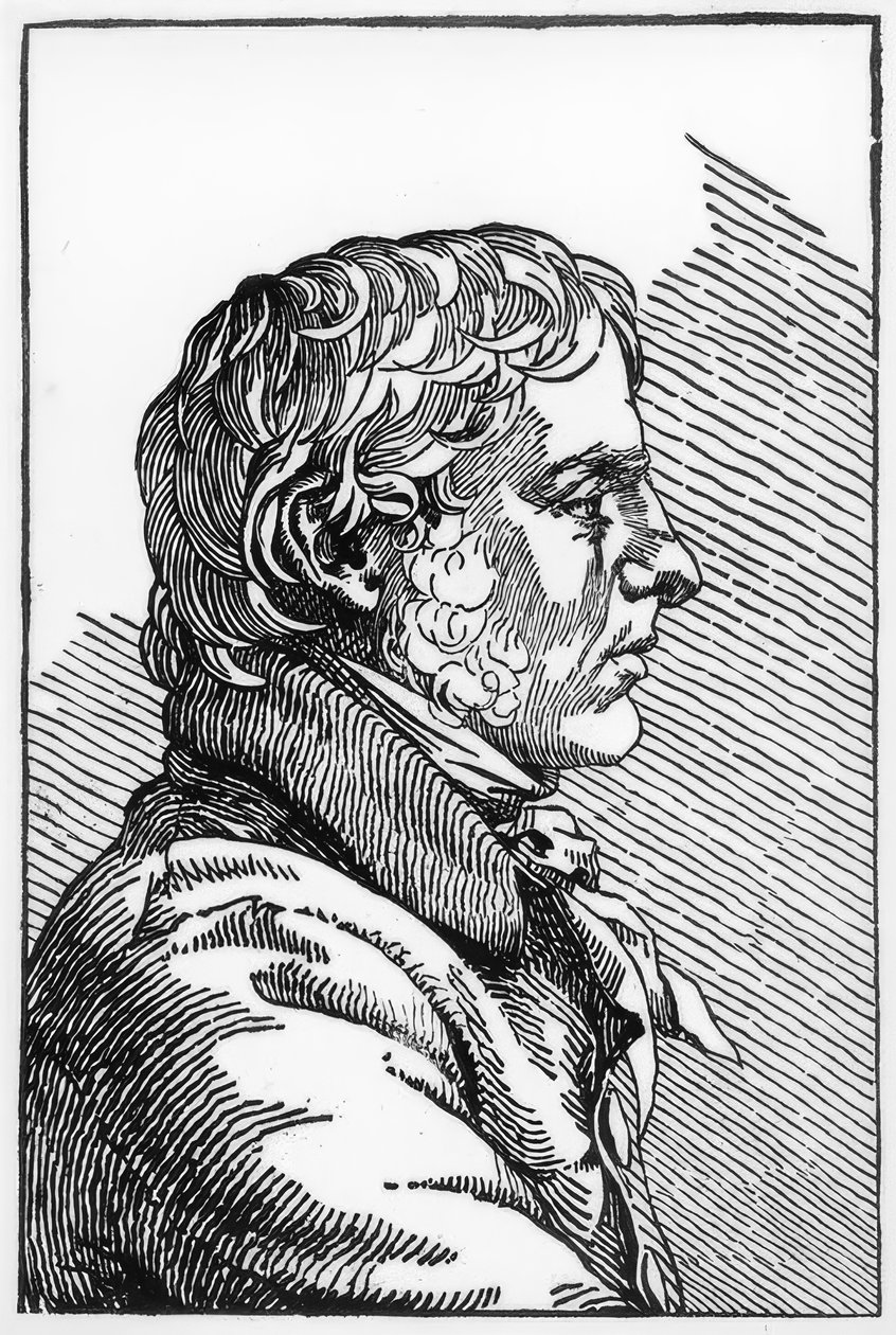 Autoportrét od Caspar David Friedrich