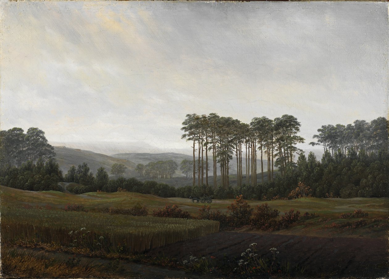 Denní doby: Odpoledne, 1821-1822 od Caspar David Friedrich