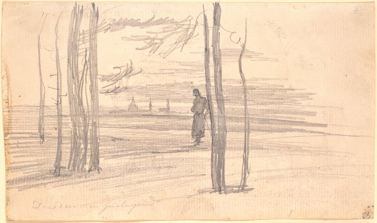 Pohled na Drážďany od Caspar David Friedrich