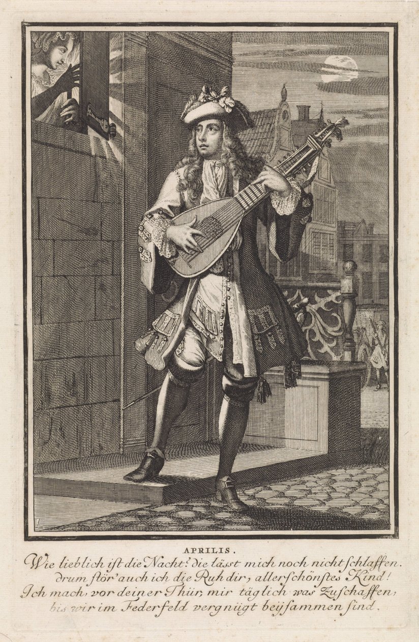 Duben od Caspar Luyken