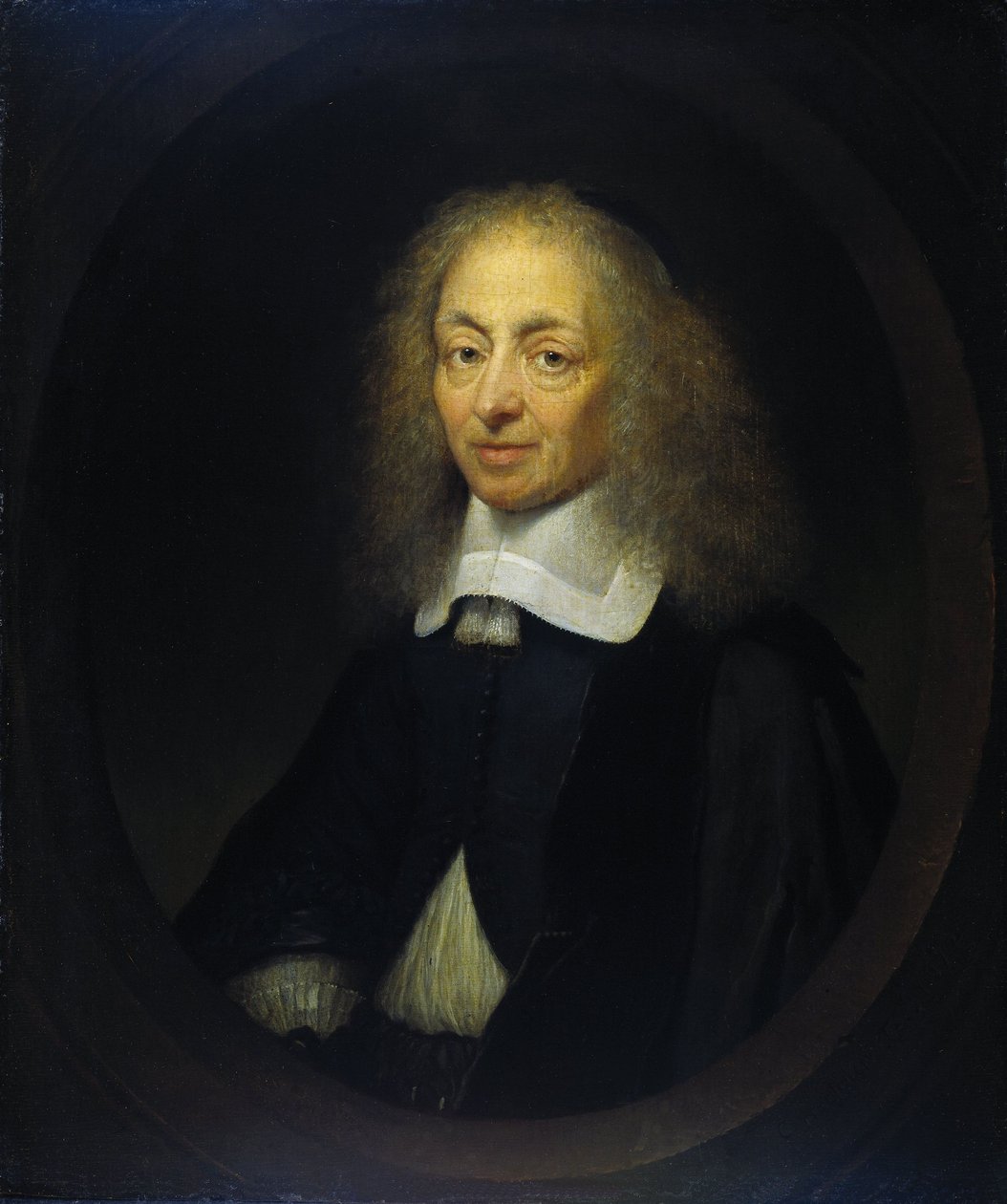 Portrét Constantijna Huygense (1596-1687) od Caspar Netscher