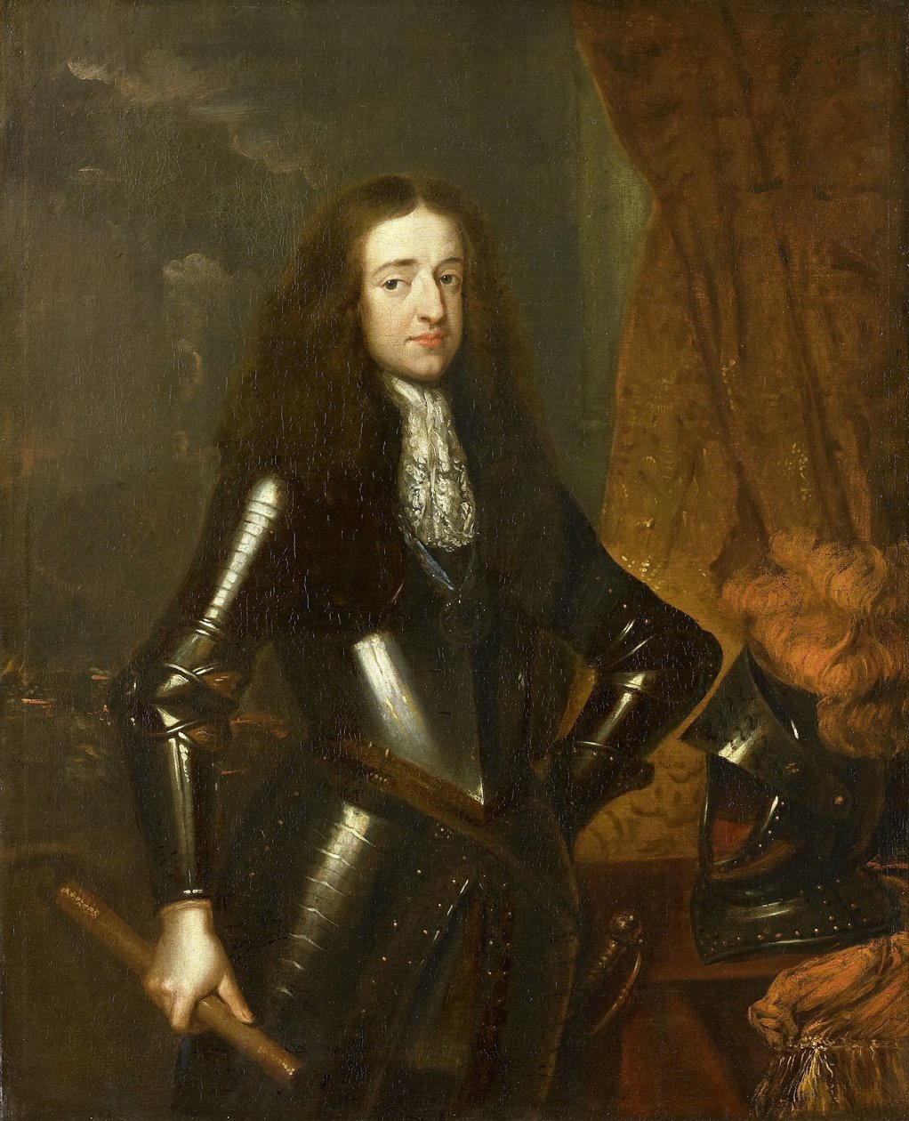 Portrét Willem III (1650-1702), princ Oranžský a od roku 1689, král Anglie od Caspar Netscher