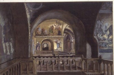 Pohled z galerie v bazilice St.Marks, Benátky od Caspar Purdon Clarke