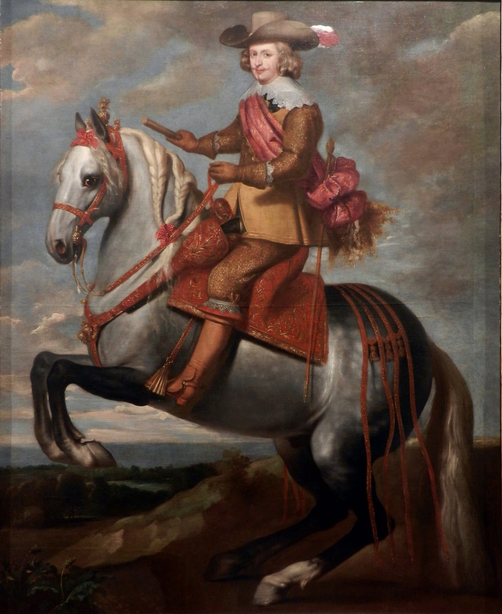 Jezdecký portrét rakouského kardinála-Infante Ferdinanda od Caspar de Crayer