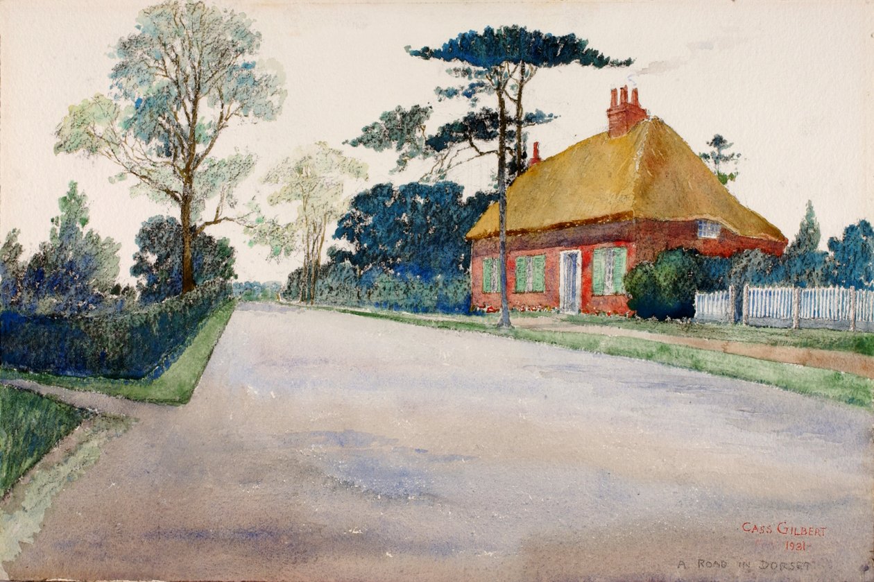 Cesta v Dorsetu, 1931. od Cass Gilbert