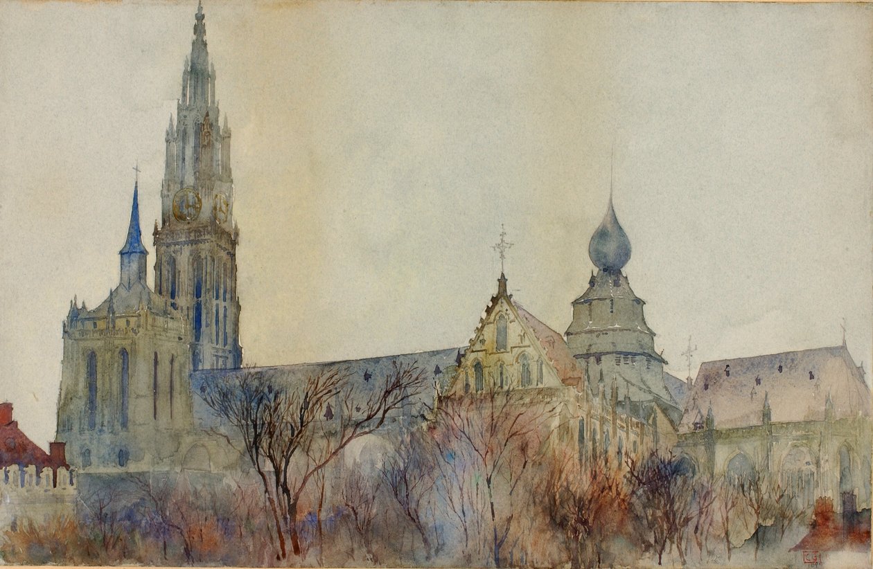 Antverpská katedrála od Cass Gilbert