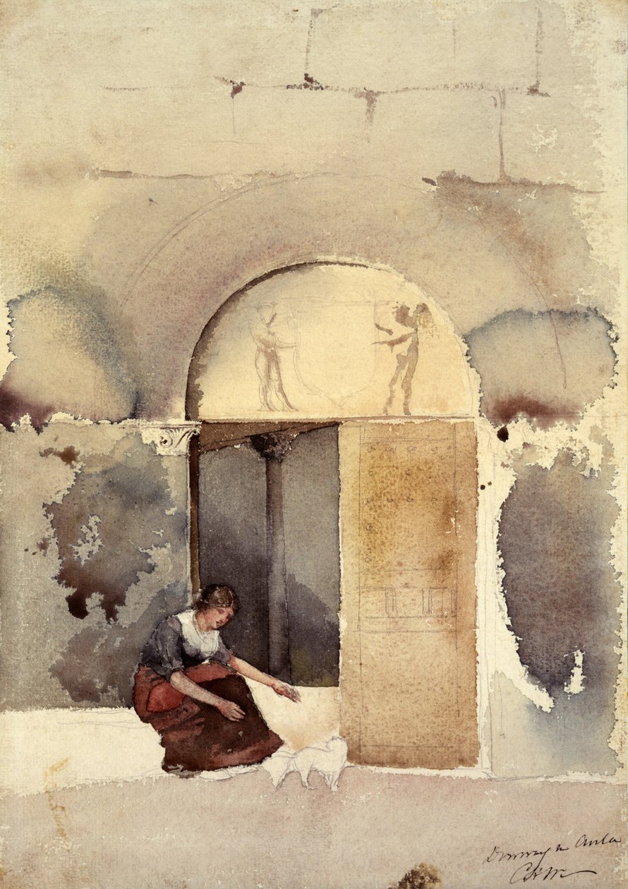 Dveře v Anla, n.d. od Cass Gilbert