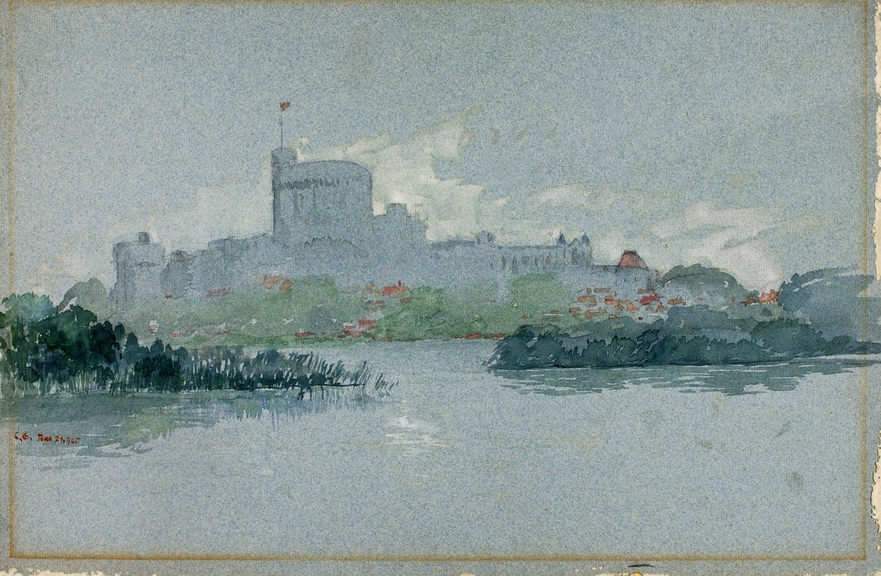 Hrad Windsor, Anglie od Cass Gilbert