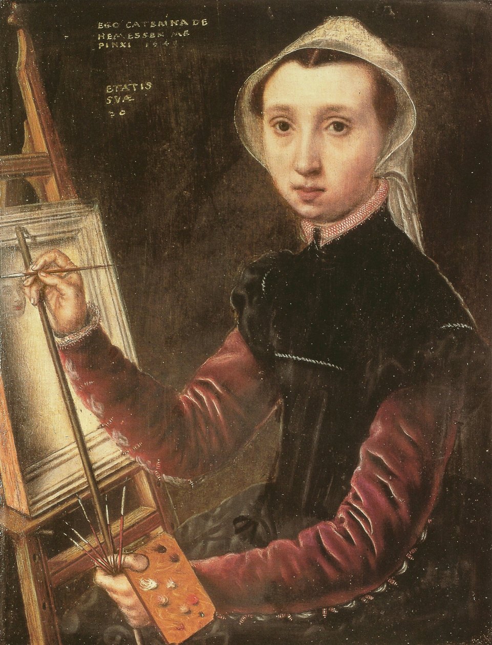 Autoportrét od Catharina van Hemessen