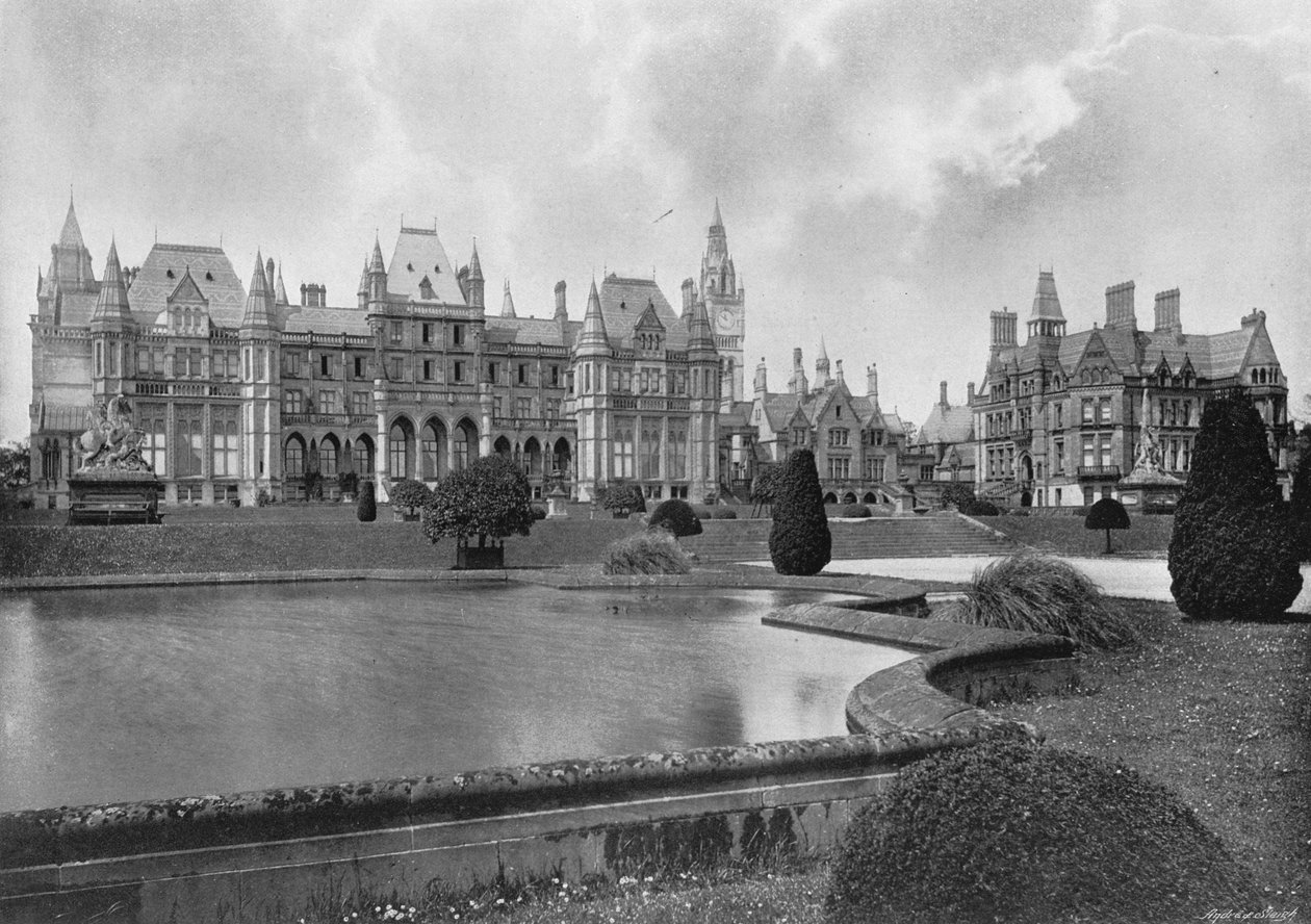 Eaton Hall, c1896 od Catherall and Pritchard