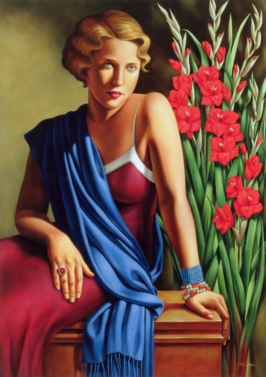 Dívka s prstenem Scarab od Catherine Abel