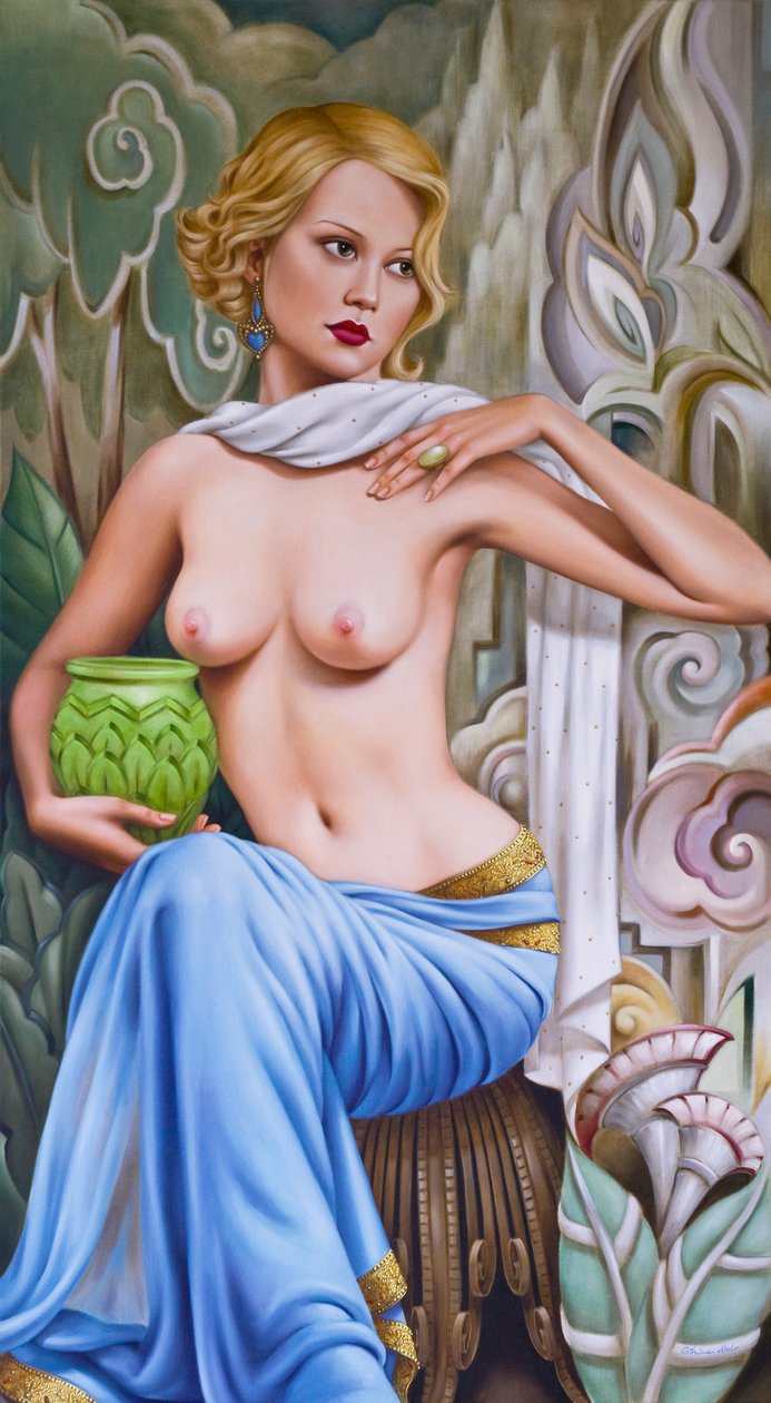 Primavera (olej na plátně) od Catherine Abel