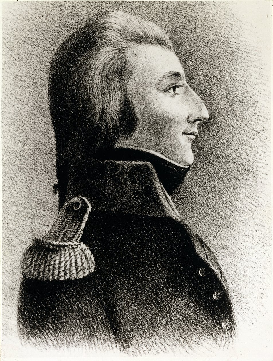 Theobald Wolfe Tone (1763-98), irský republikán a rebel (tisk) od Catherine Tone