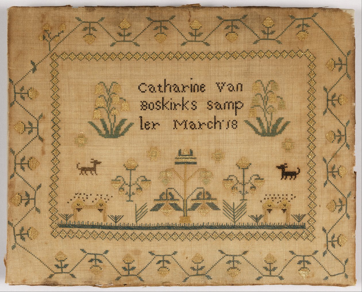Sampler od Catherine Van Boskirk