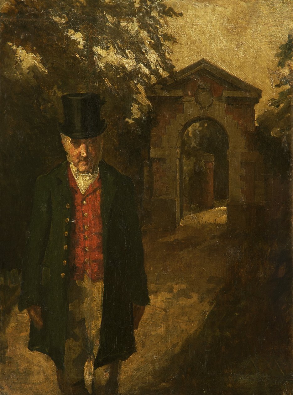 Paul, Porter at Tabley Hall (James Hall, Porter at Tabley po dobu 40 let) od Catherine Barbara Southeby