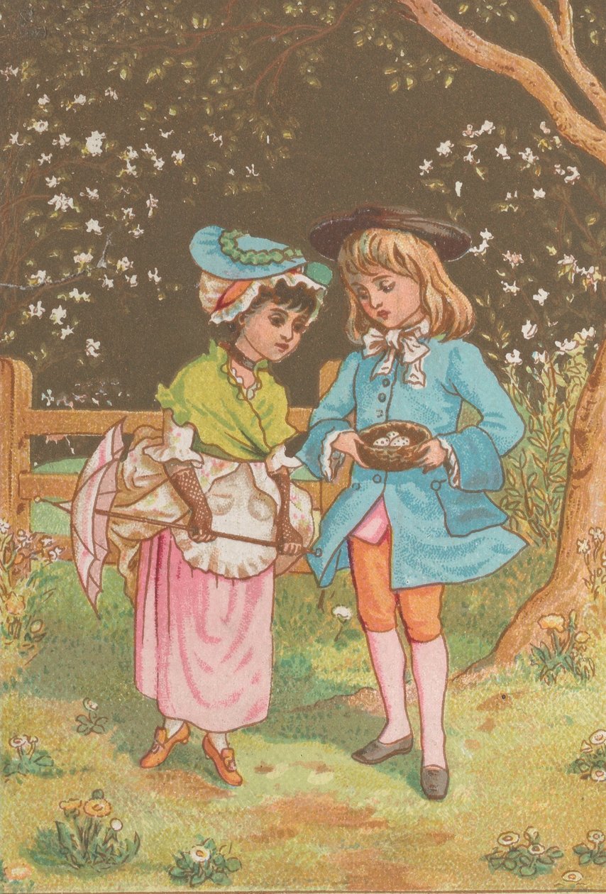 Valentine, ca. 1880. od Catherine Greenaway