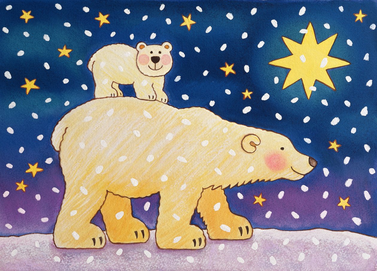 Polar-back Ride, 1996 (pastel) od Cathy Baxter