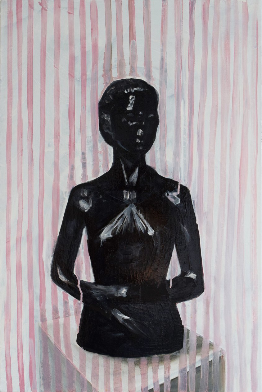 Černá Venuše, 2014-15 (olej na plátně) od Cathy Lomax