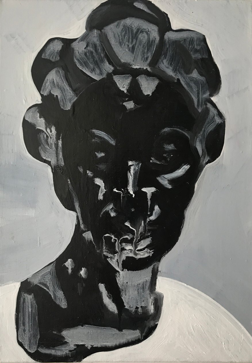 Jessie, 2017 (olej na plátně) od Cathy Lomax