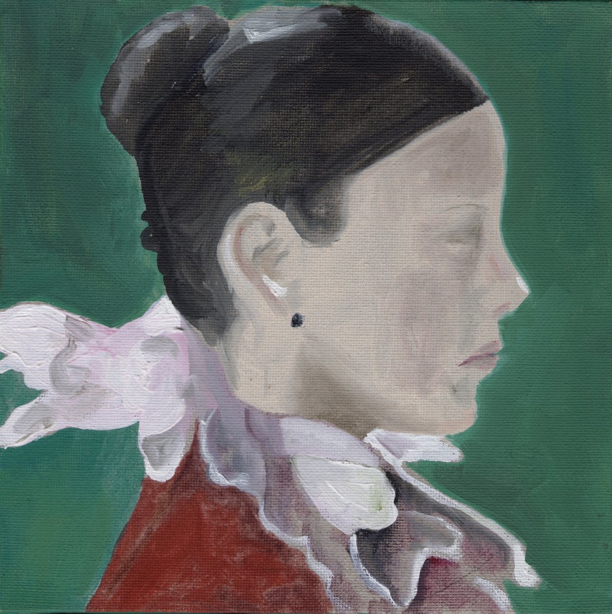 Mock Tudor 13, 2011 (olej na plátně) od Cathy Lomax