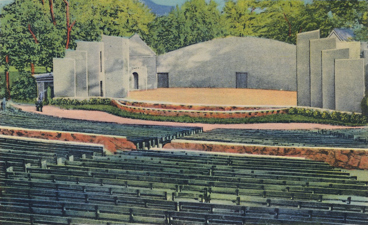Amfiteátr, Iroquois Park, 1942 od Caufield and Shook