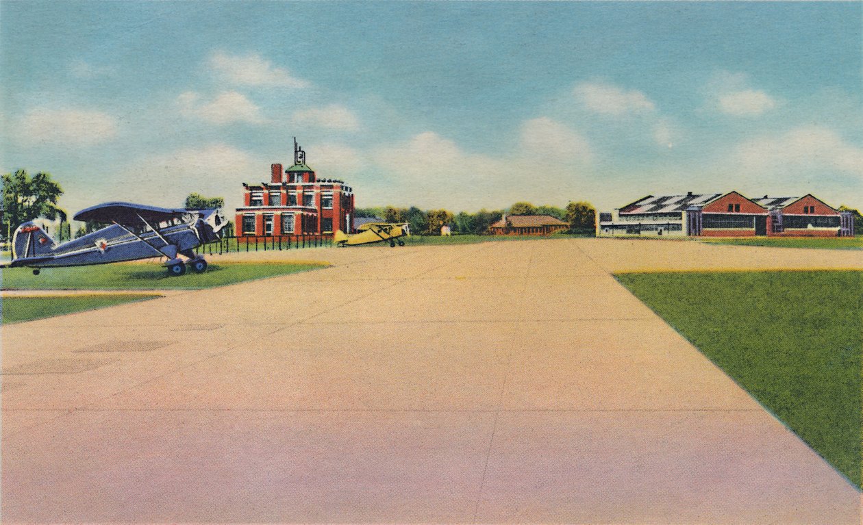 Bowman Field, obecní letiště, 1942 od Caufield and Shook