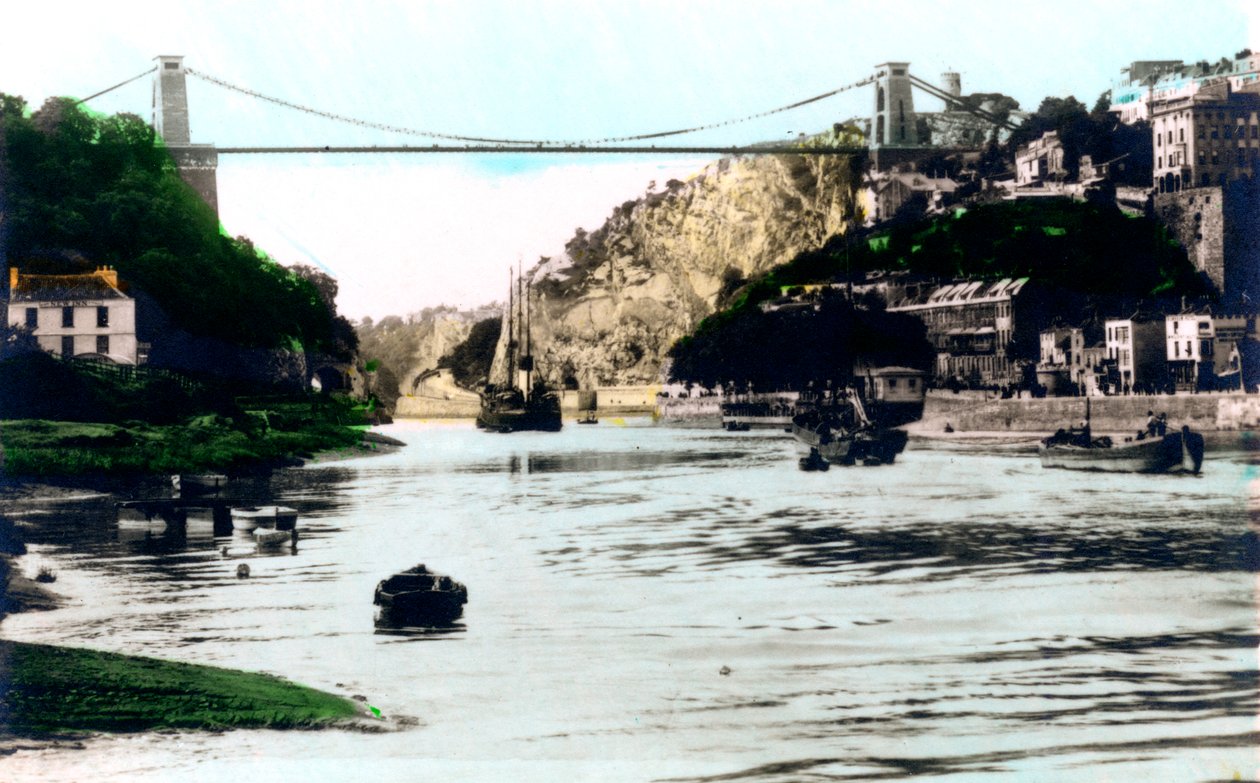 Clifton Suspension Bridge, Bristol, 1926. od Cavenders Ltd