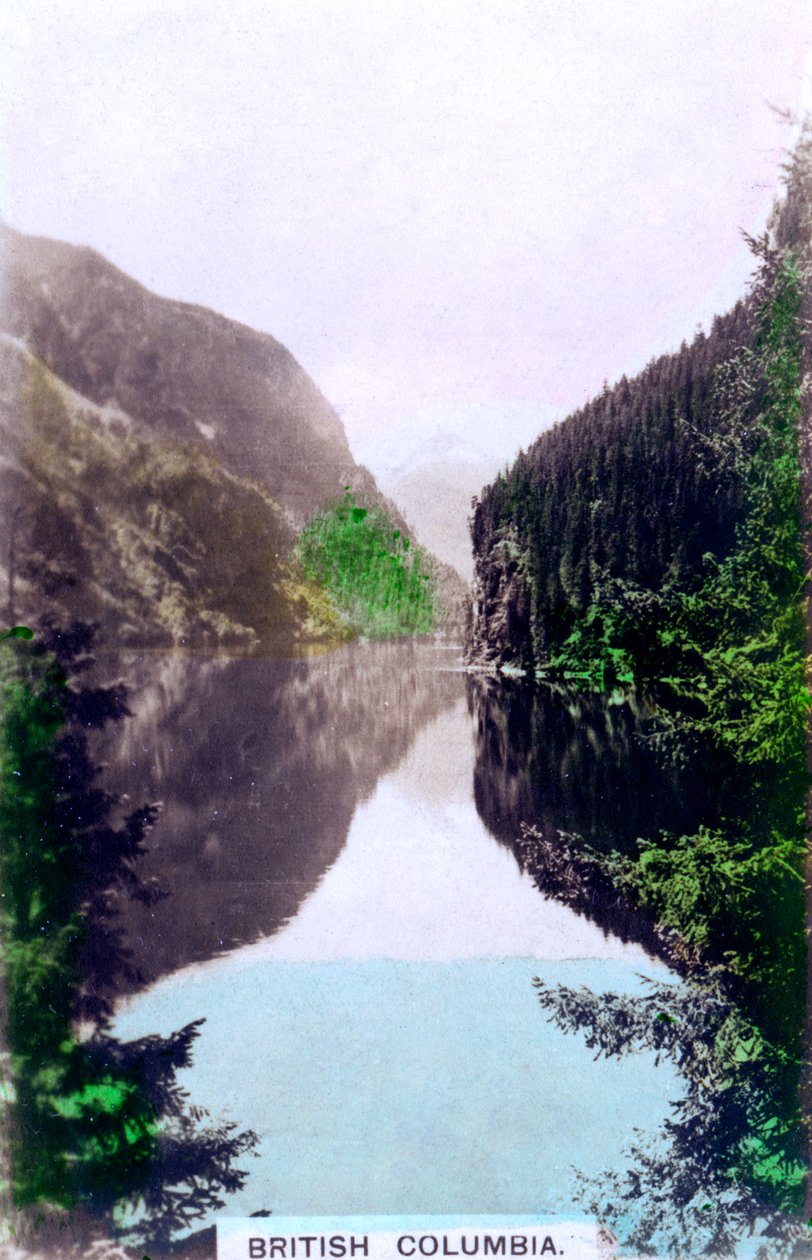 Pobřežní scéna, Britská Kolumbie, Kanada, c1920. od Cavenders Ltd