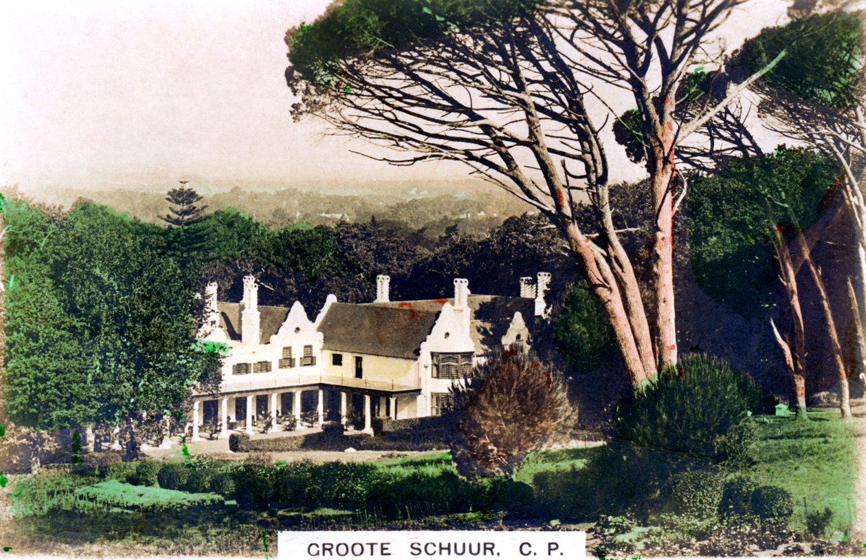 Groote Schuur House, Kapské Město, Jižní Afrika, 20. léta 20. století. od Cavenders Ltd