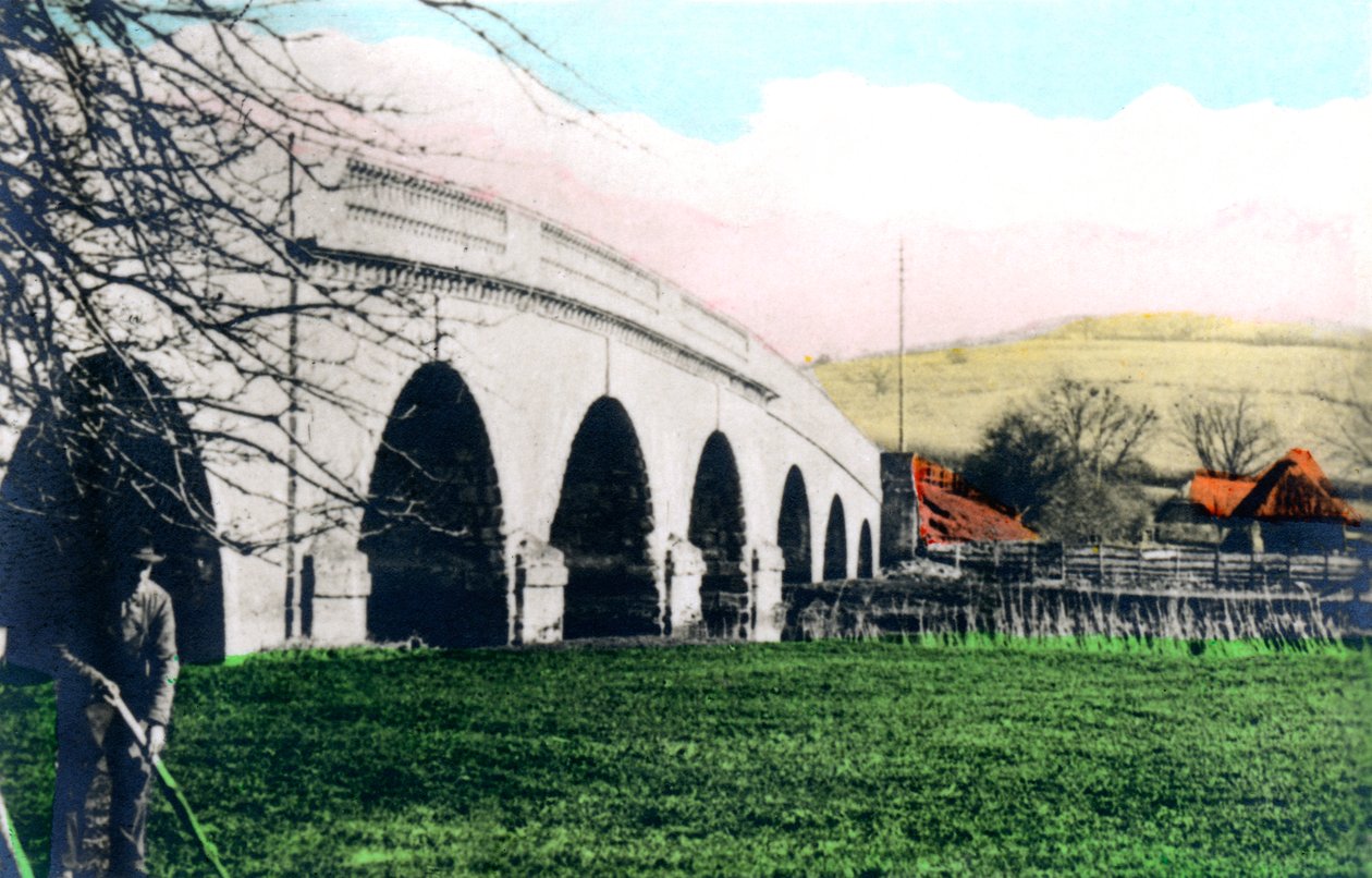 Swineford Bridge, Keynsham, Bath a Northeast Somerset, 1926. od Cavenders Ltd