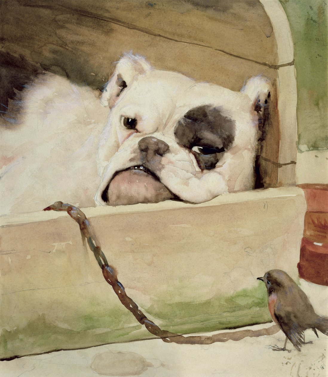 Buldok, 1927 od Cecil Charles Windsor Aldin