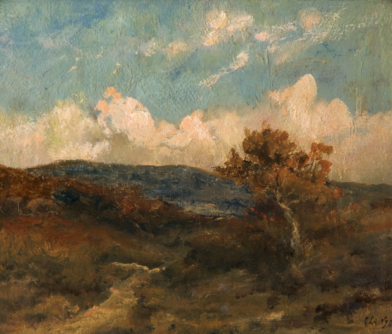Krajina, kolem 1870-80 od Cecil Gordon Lawson