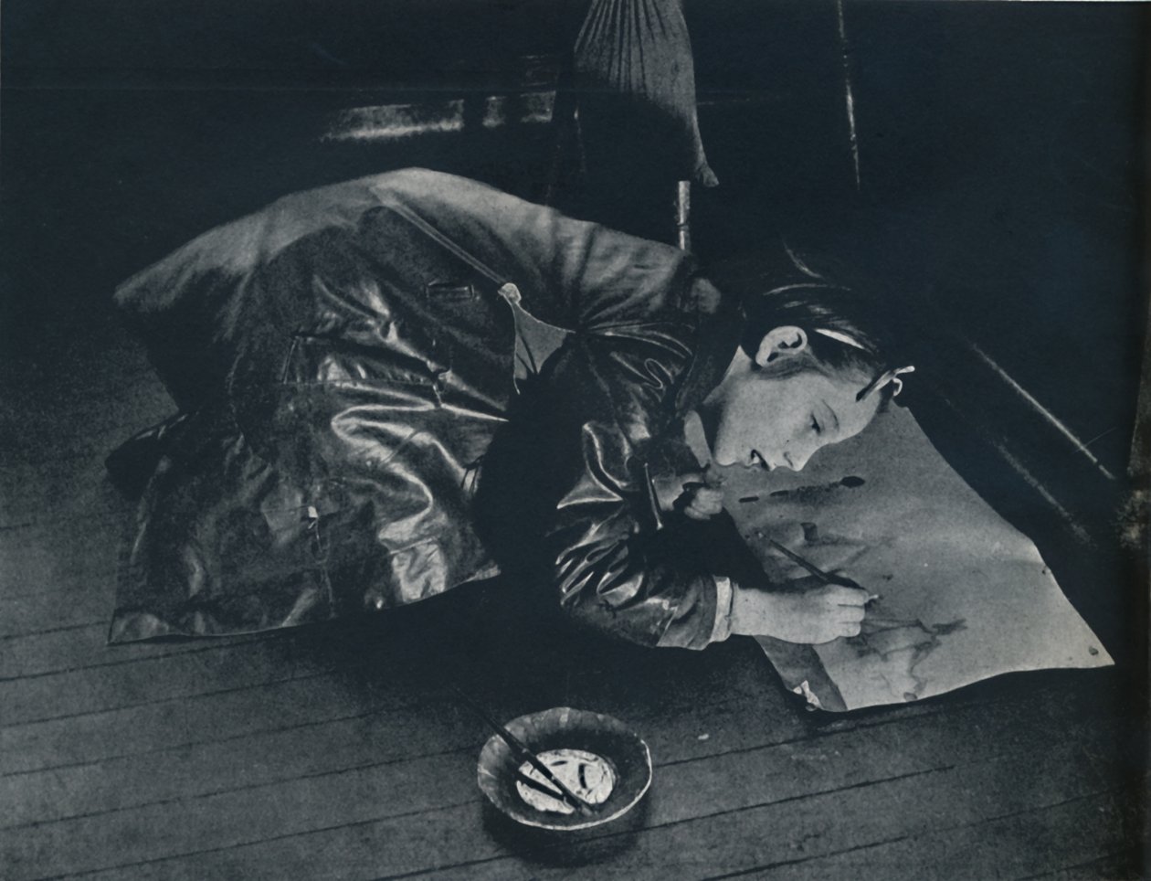 Malá holčička, která tu zůstala, si představuje cestu do země v roce 1941 od Cecil Beaton