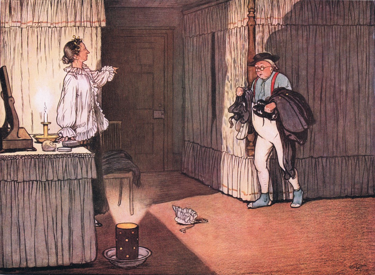 Věřím, madam, pokračoval pan Pickwick, že můj neposkvrněný charakter a oddaný respekt, který chovám k vašemu sexu od Cecil Charles Windsor Aldin