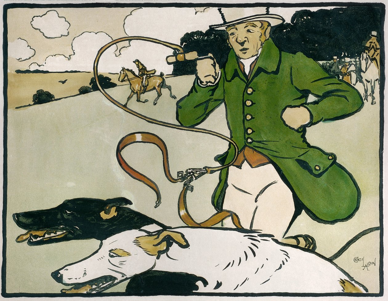 Staré anglické sporty a hry: Coursing od Cecil Charles Windsor Aldin