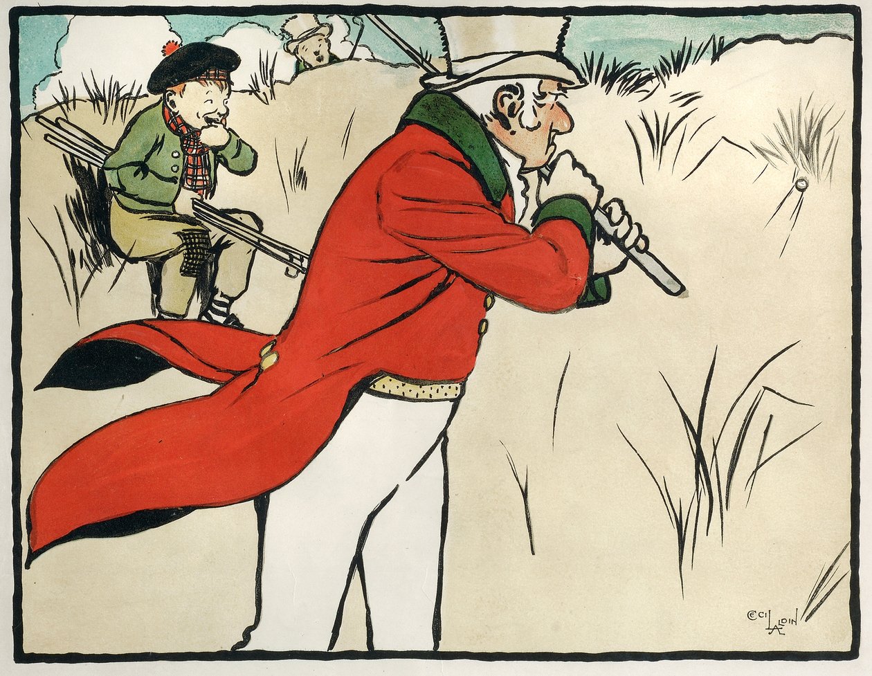 Staré anglické sporty a hry: Golf od Cecil Charles Windsor Aldin