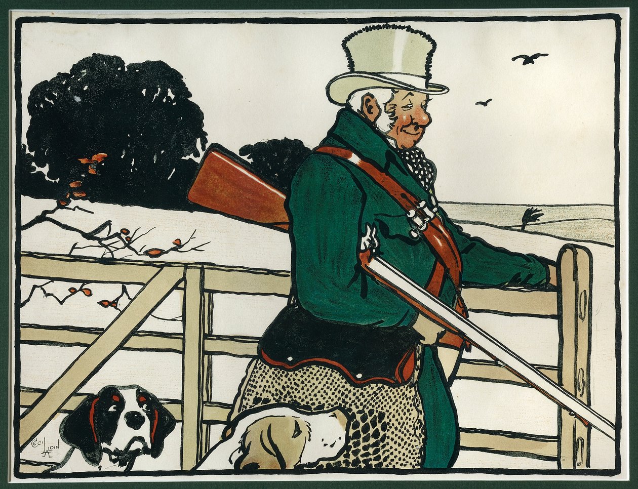 Staré anglické sporty a hry: Střelba od Cecil Charles Windsor Aldin