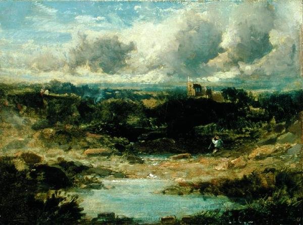 Barden Towers, Wharfedale, Yorkshire od Cecil Gordon Lawson