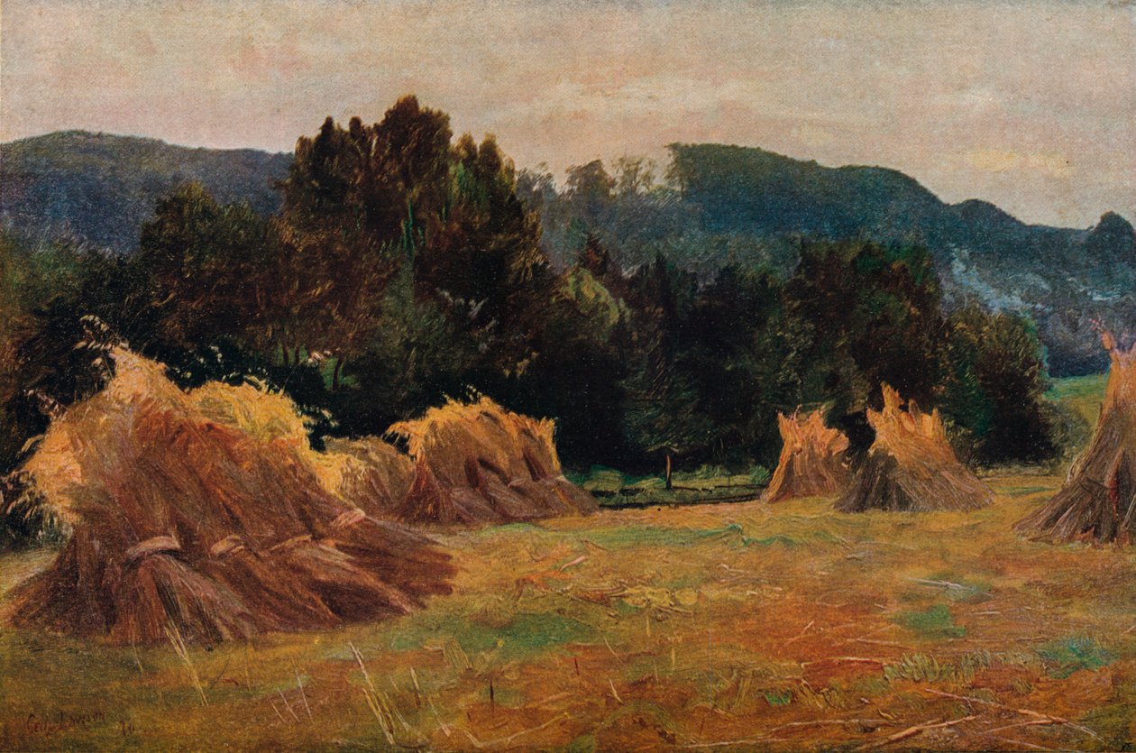 Údolí Meifod, 1873 od Cecil Gordon Lawson