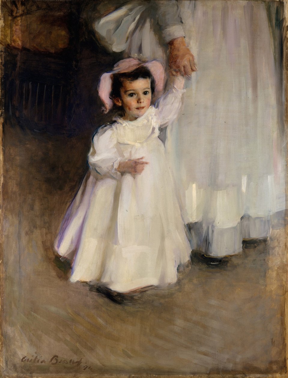 Ernesta (dítě se sestrou), 1894 od Cecilia Beaux