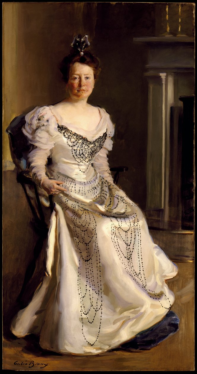 Paní Robert Abbe, Catherine Amory Bennett, 1898-99 od Cecilia Beaux