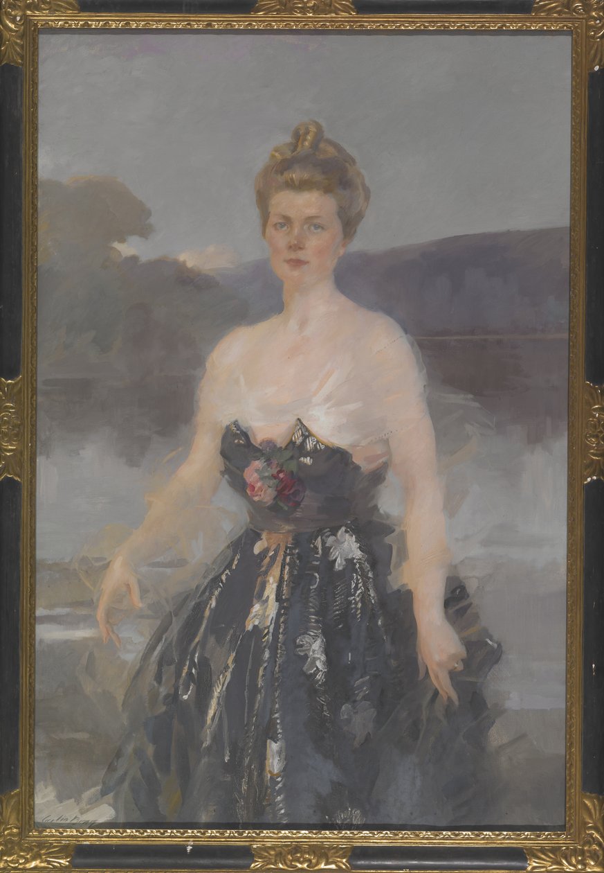 Portrét Catherine (Eddy) Beveridge - Lady Primrose Portrét od Cecilia Beaux