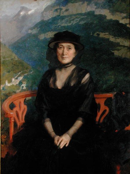 Portrét paní Addison C. Harrisové od Cecilia Beaux